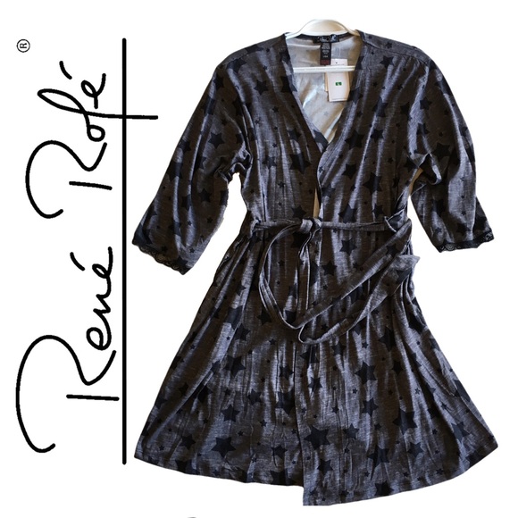 2 Piece Ensemble Rene Rofe Starry Sleepwear - Picture 5 of 16